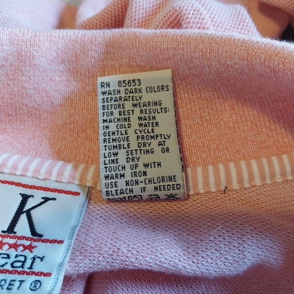 Vintage Koret Size Large Pink Spring Flowers Embroidered Cottagecore Cardigan - Picture 9 of 13